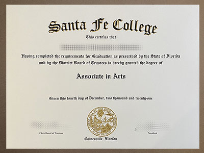 Order Santa Fe College diploma