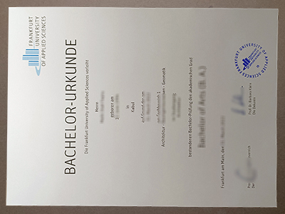 buy Frankfurt University diploma
