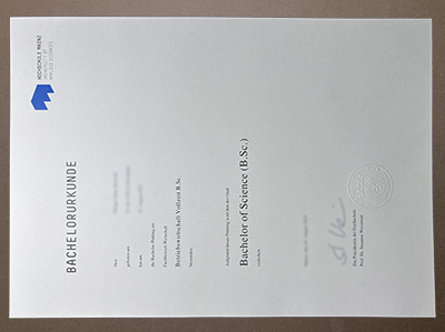 get Hochschule Mainz degree