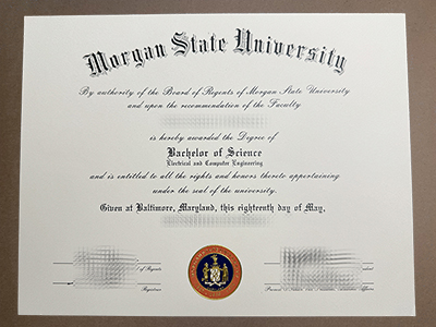 Order Morgan State University diploma