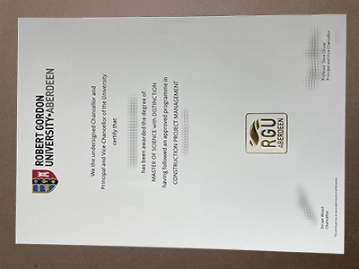 get Robert Gordon University degree