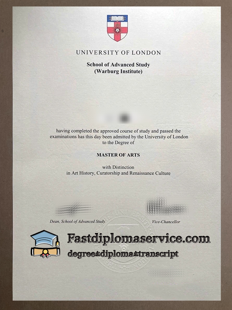 Buy School of Advanced Study diploma