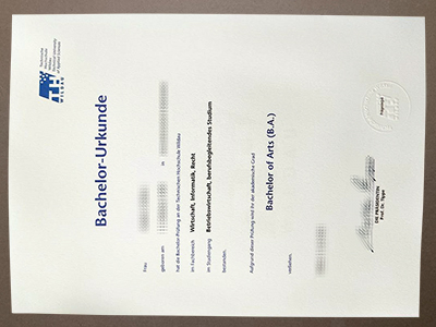 make Technische Hochschule Wildau diploma