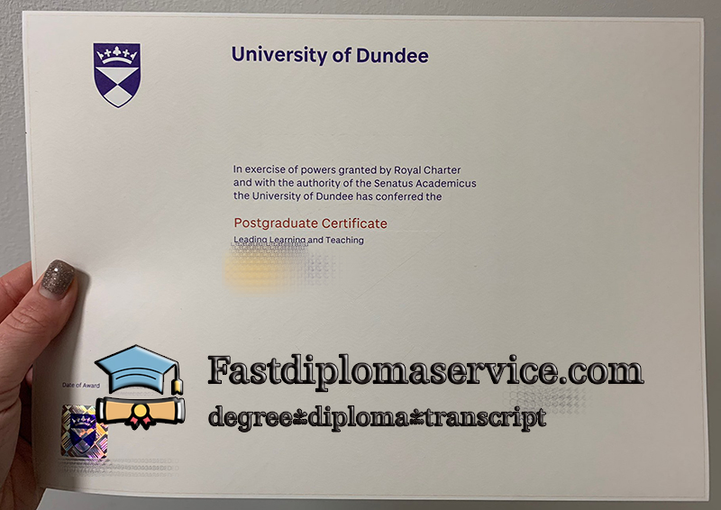 get University of Dundee diploma