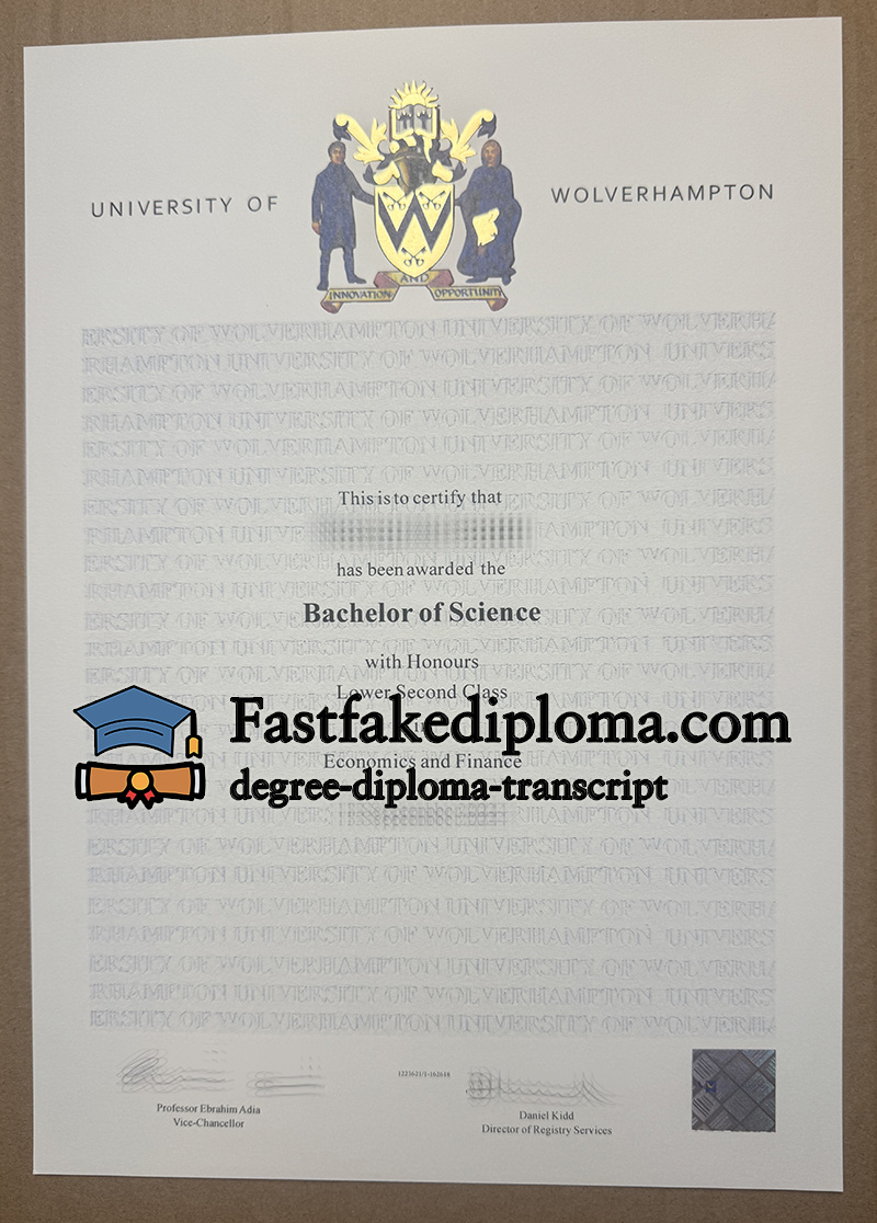 get University of Wolverhampton diploma