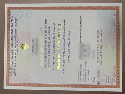 buy VTU Belagavi diploma