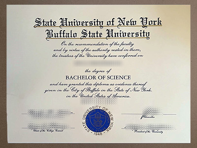 Order Buffalo State University certificate