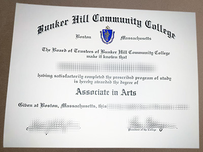 buy Bunker Hill Community College degree