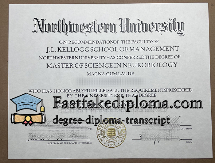 get Northwestern University diploma