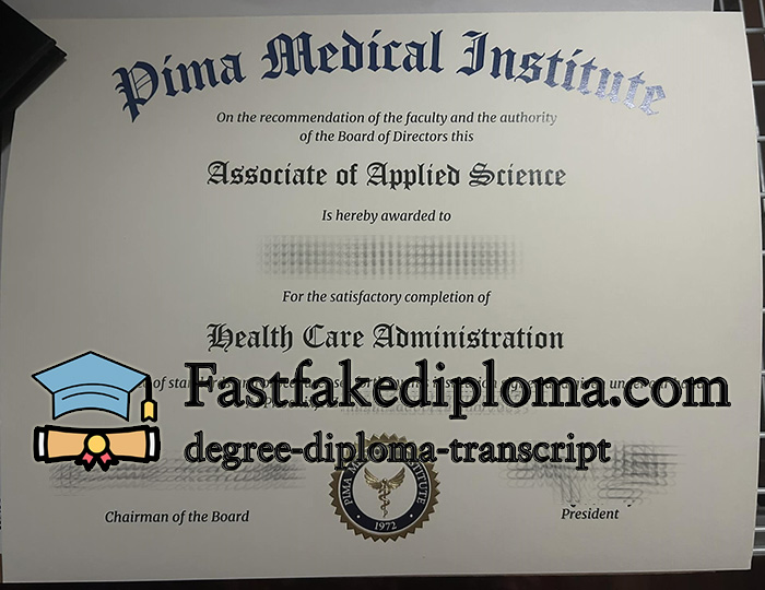 get Pima Medical Institute diploma