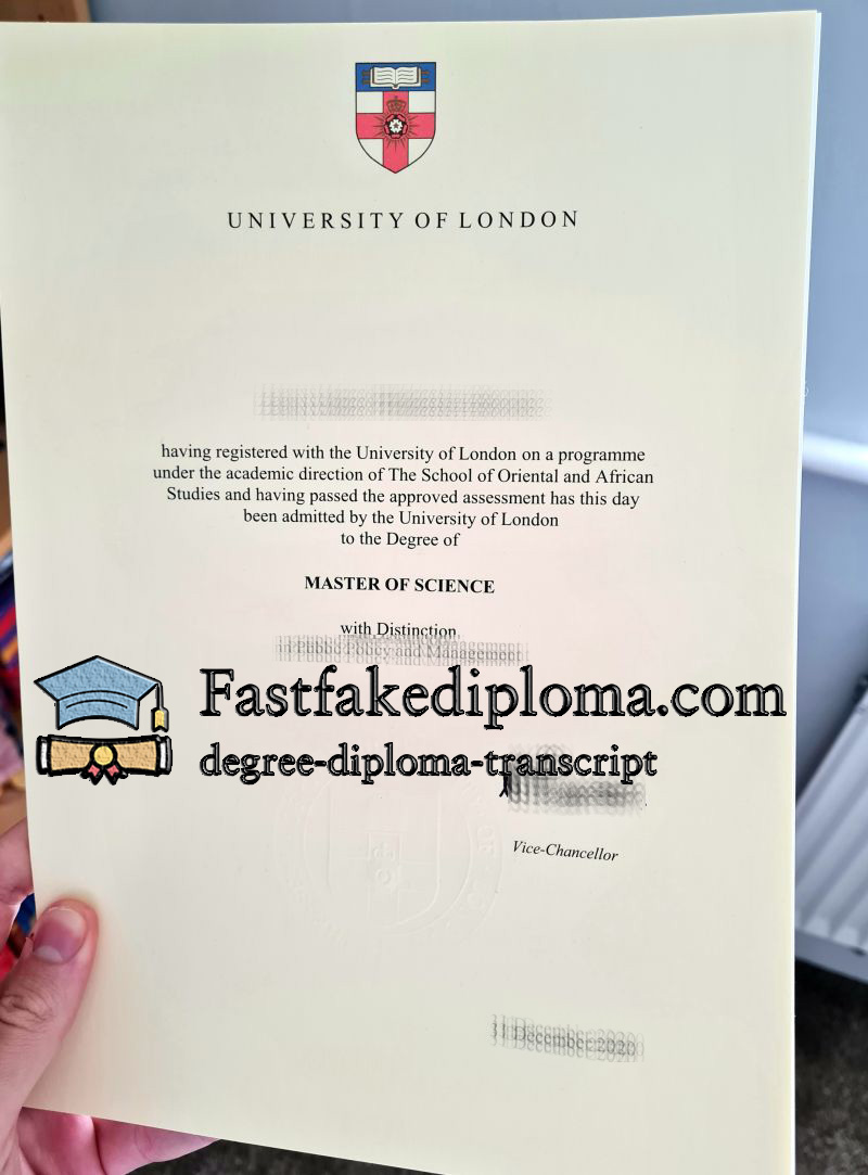 buy SOAS University of London diploma