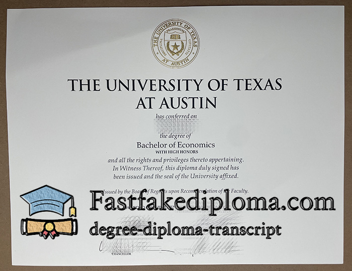 Order University of Texas at Austin diploma