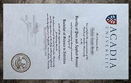 purchase realistic Acadia University degree
