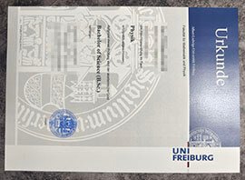 purchase realistic Albert Ludwigs Universität Freiburg urkunde