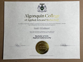 purchase realistic Algonquin College degree
