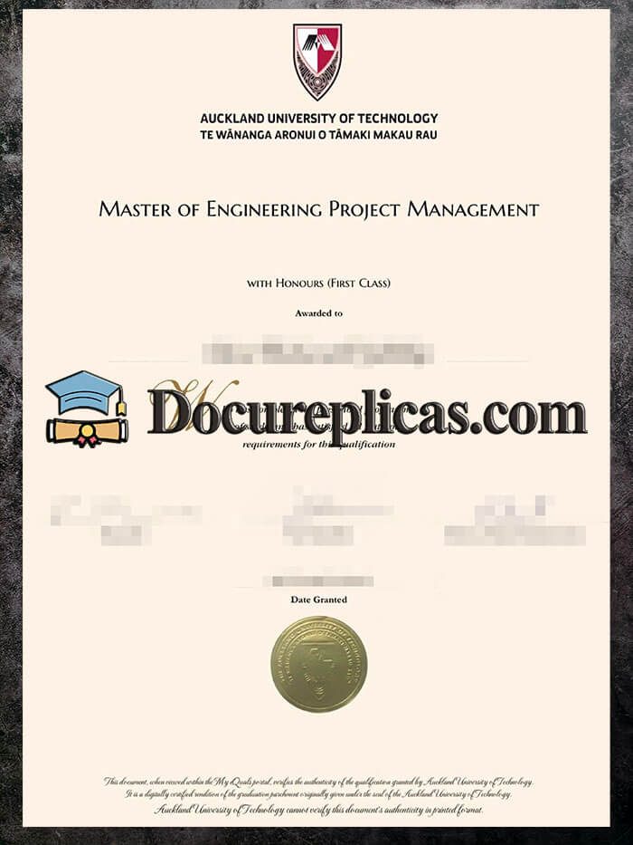 purchase realistic Auckland University of Technology diploma