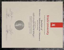 purchase realistic Brock University degree