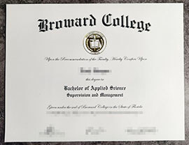 purchase realistic Broward College degree