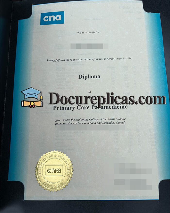 purchase realistic College of the North Atlantic diploma