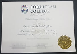 purchase realistic Coquitlam College degree