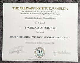 purchase realistic Culinary Institute of America degree