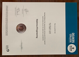 purchase realistic Deakin College degree