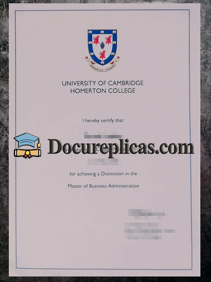 purchase realistic Homerton College diploma