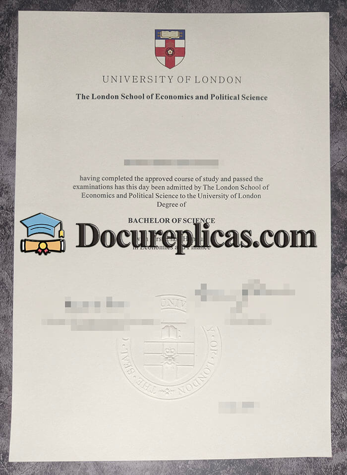 purchase realistic London School of Economics diploma