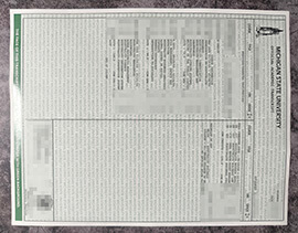 purchase realistic Michigan State University Transcript