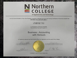 purchase realistic Northern College of Applied Arts and Technology degree
