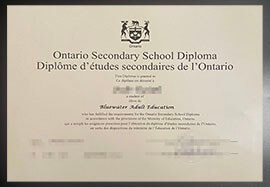 purchase realistic Ontario Secondary School Diploma