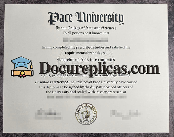 purchase realistic Pace University diploma