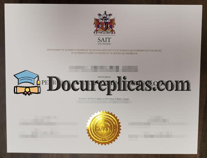 purchase realistic SAIT Polytechnic diploma