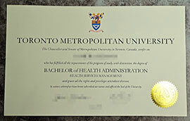 purchase realistic Toronto Metropolitan University degree