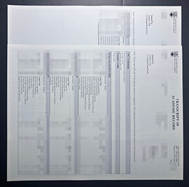 purchase realistic University of British Columbia Transcript