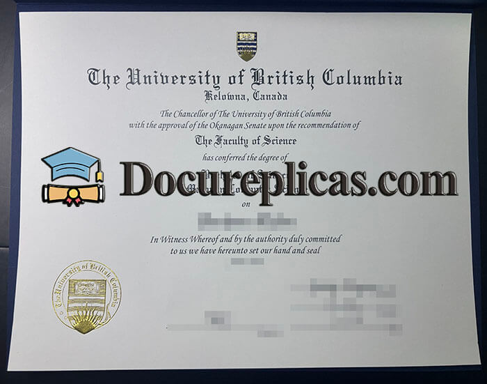 purchase realistic University of British Columbia diploma