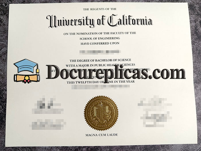 purchase realistic University of California Irvine diploma