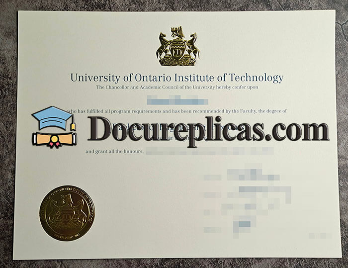 purchase realistic University of Ontario Institute of Technology diploma