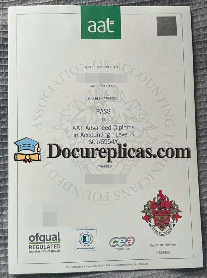 purchase realistic AAT Advanced Diploma in Accounting