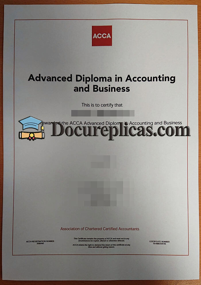 purchase realistic ACCA Advanced Diploma