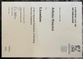 purchase realistic CIBSE certificate
