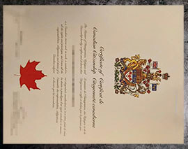 purchase realistic Certificate of Canadian Citizenship