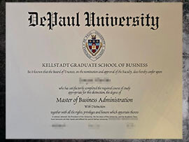 purchase realistic Depaul University degree