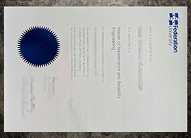 purchase realistic Federation University degree
