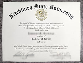 purchase realistic Fitchburg State University degree