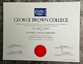 purchase realistic George Brown College diploma
