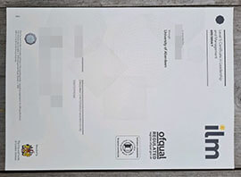 purchase realistic ILM Level 5 Certificate