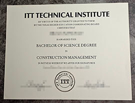 purchase realistic ITT Technical Institute degree