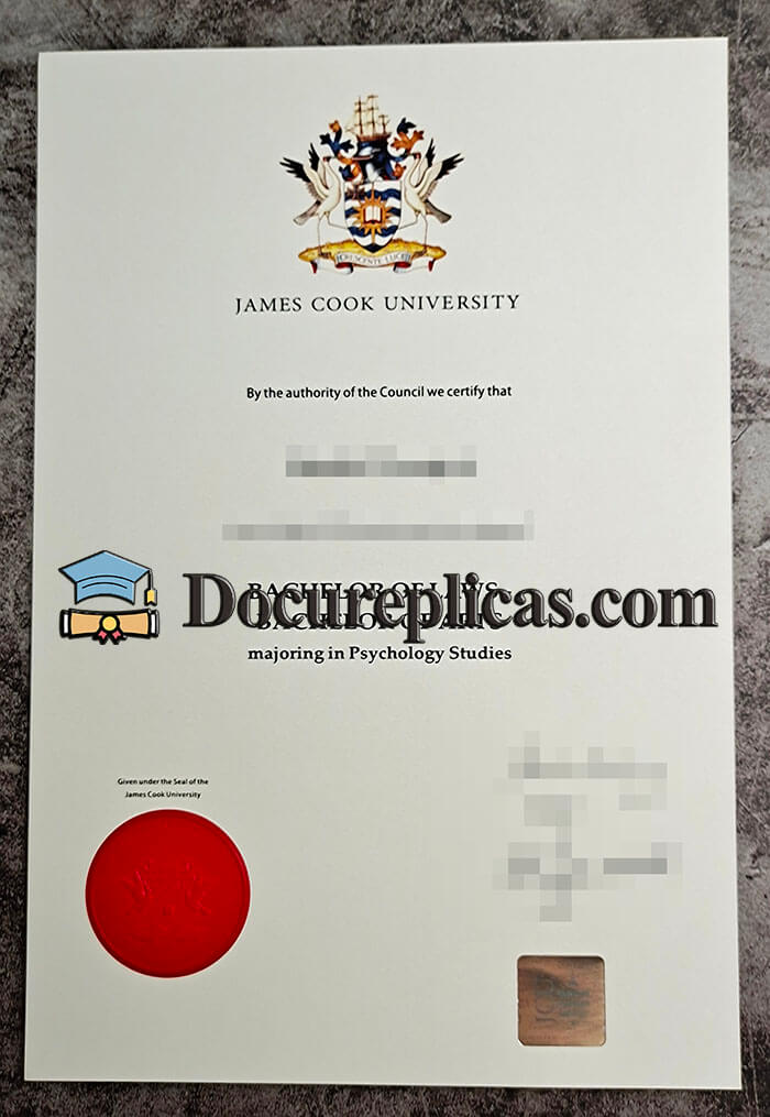 purchase realistic James Cook University diploma