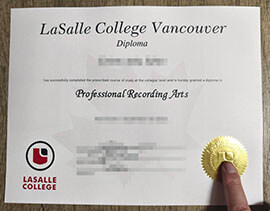 purchase realistic LaSalle College Vancouver degree